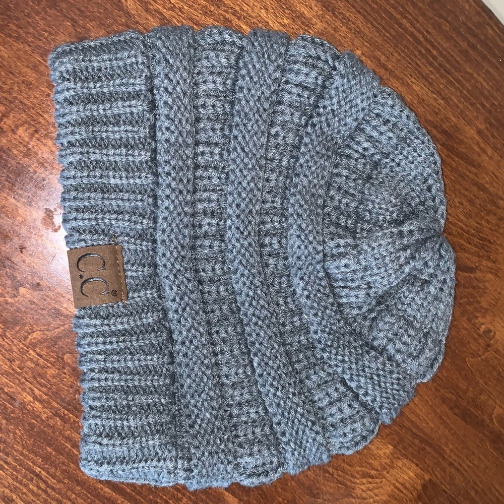 Gray Knit Hat - Picture 5 of 5